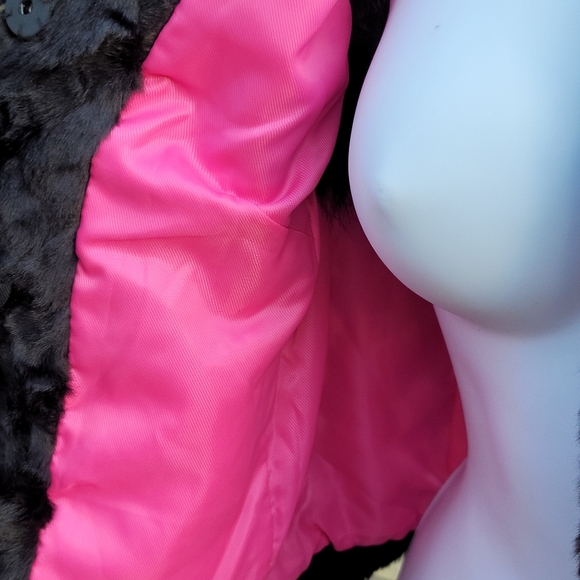 Neiman Marcus Skaist Taylor Faux Fur Vest Sz Small - Picture 5 of 12